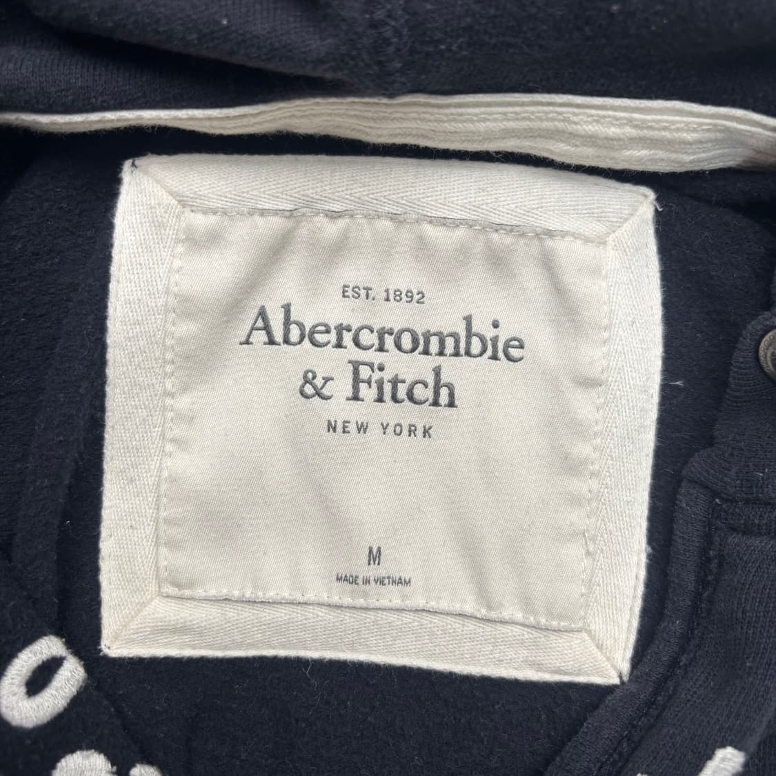 아베크롬비 y2k 빈티지 블랙 후드집업 M 상품이미지7