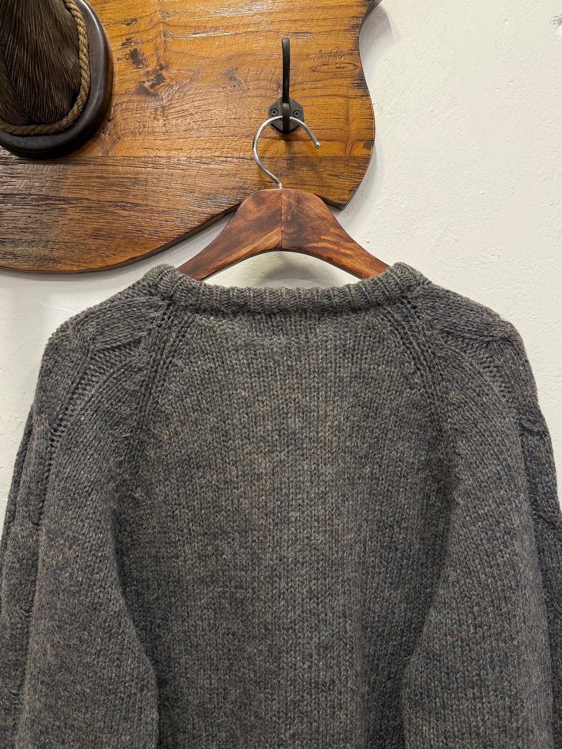 L) 90s McGregor Cable Knit Wool Sweater 상품이미지7