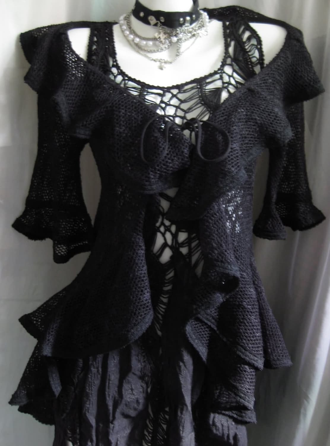 Ozzonste ozzon 오즈온 드레스+가디건 세트 상품이미지2