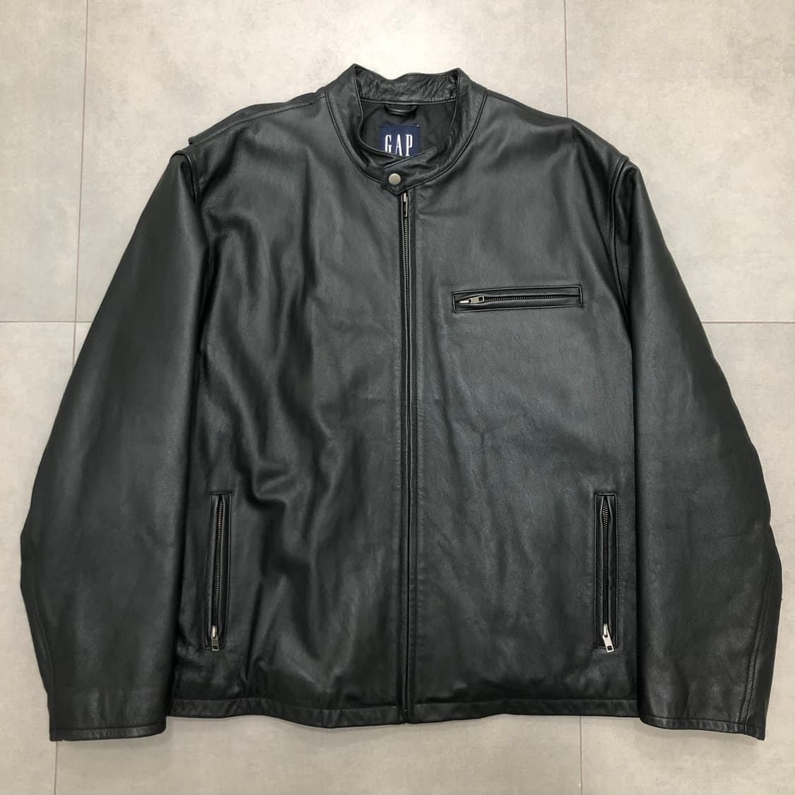 갭 gap 가죽 레더 라이더 자켓 XL 상품이미지1