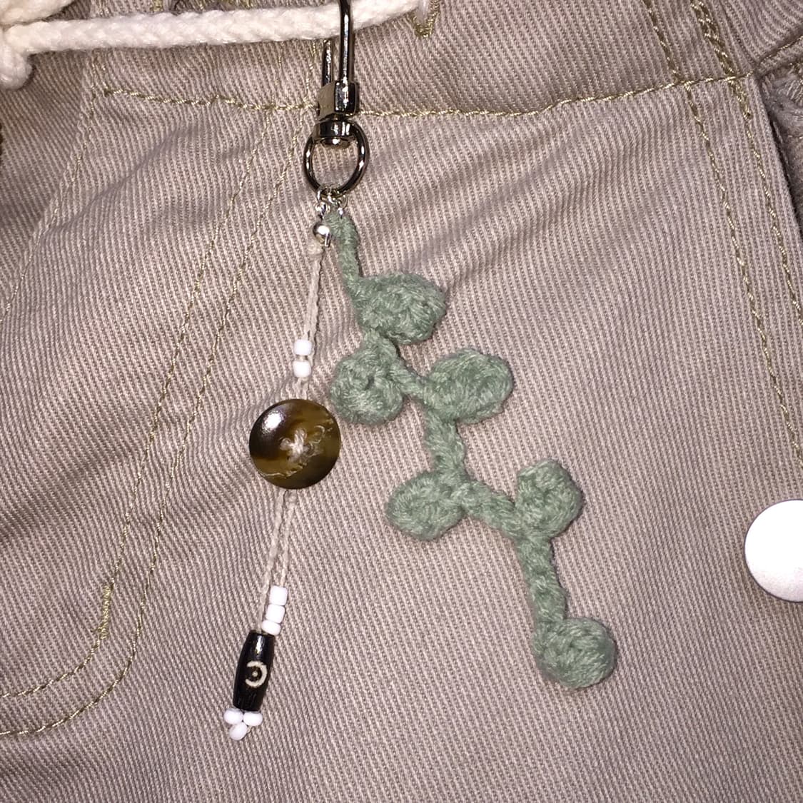 Handmade 뜨개 숲 키링 상품이미지1