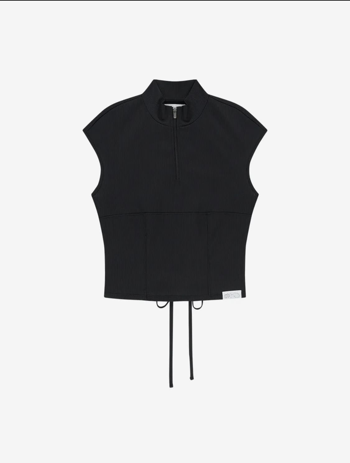 뚜오미오 STRAPPY HALF-ZIP SLEEVELESS 상품이미지2