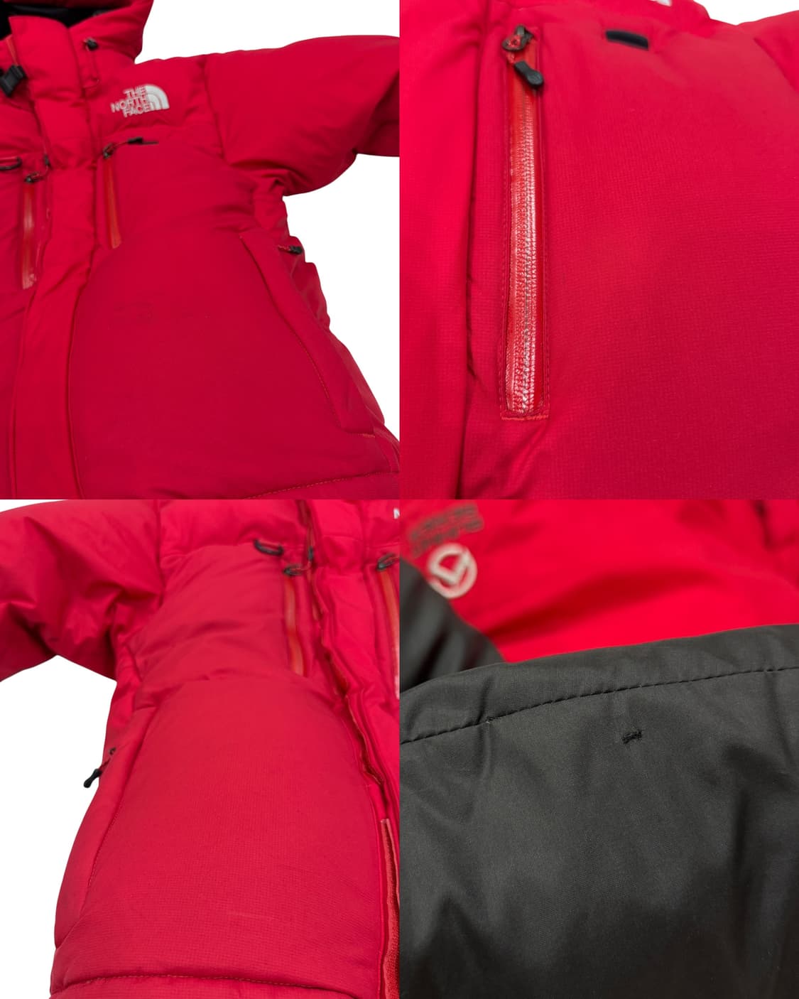 노스페이스 히말라야 레드 써밋 윈드스토퍼 패딩 S 상품이미지10