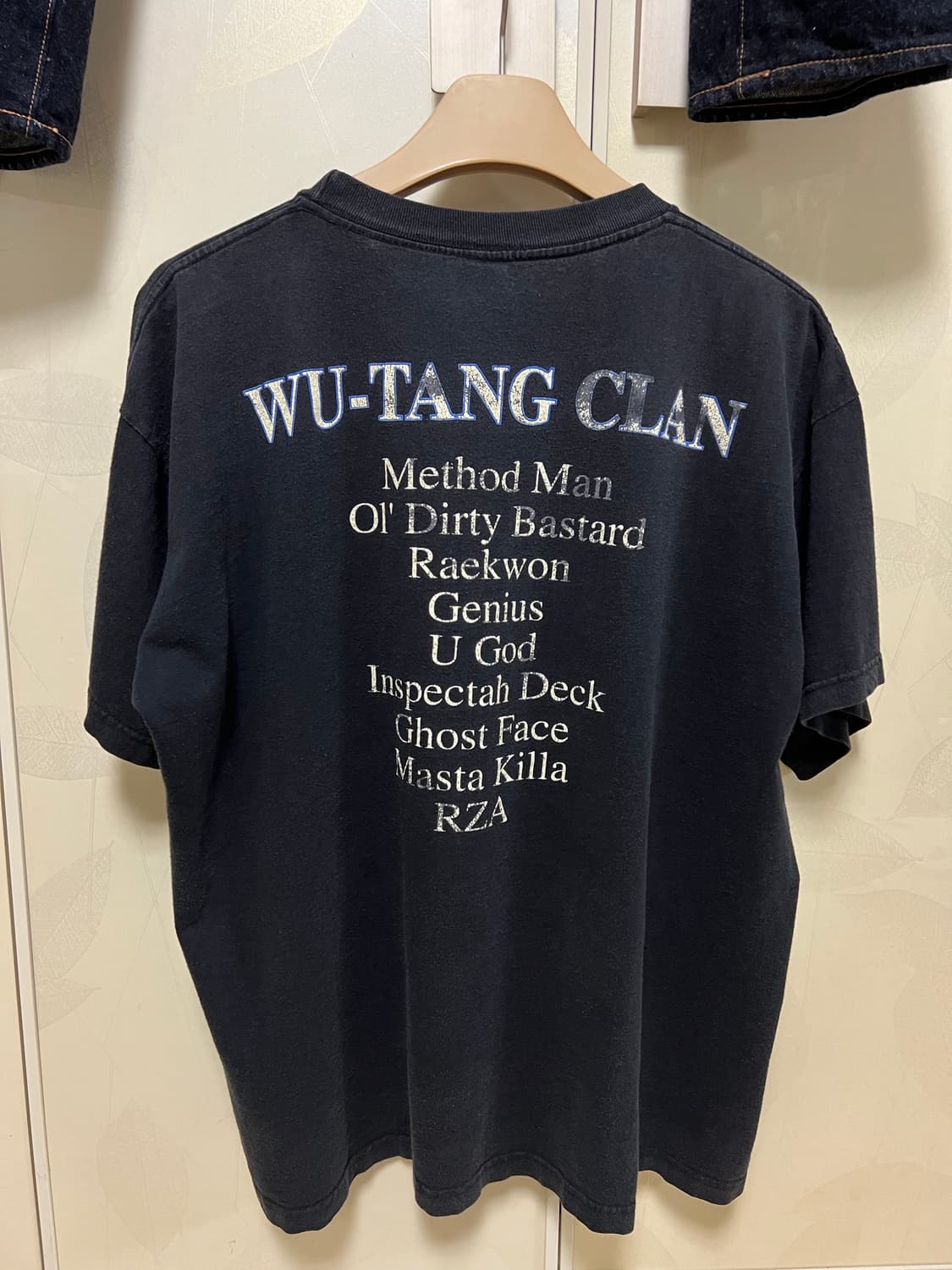 [XL] vintage 빈티지 우탱 클랜 랩티 힙합티 밴드티 wutang 상품이미지2