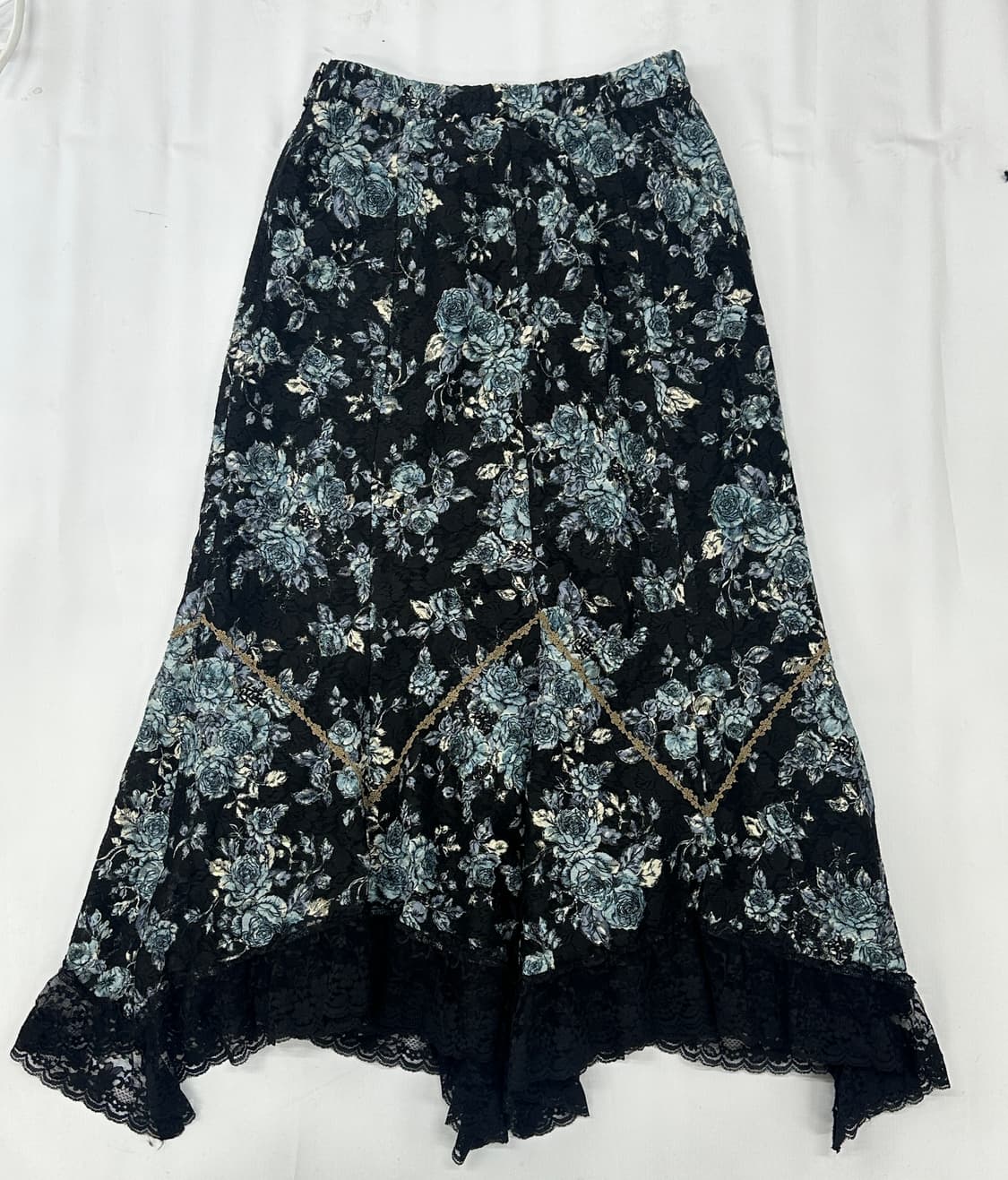 🖤양산형 지뢰계 고딕풍 레이스 스커트🖤 롱스커트 공겜여주 고스로리 상품이미지4