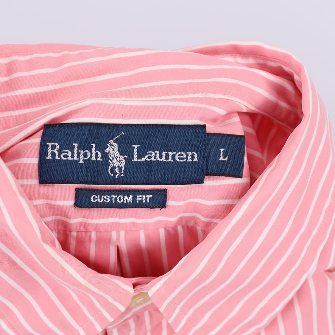 [L] 폴로 랄프로렌 커스텀핏 스트라이프 셔츠 남방 3780 상품이미지5