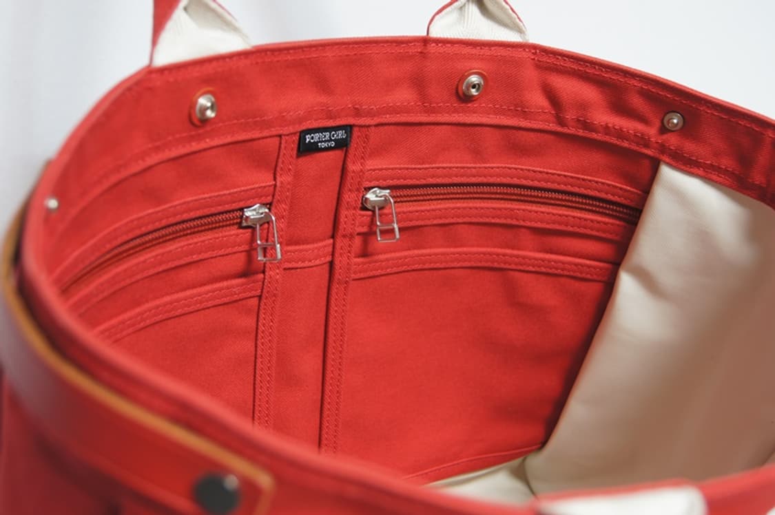 포터 정품 세련된 토트백 레드 상품이미지8