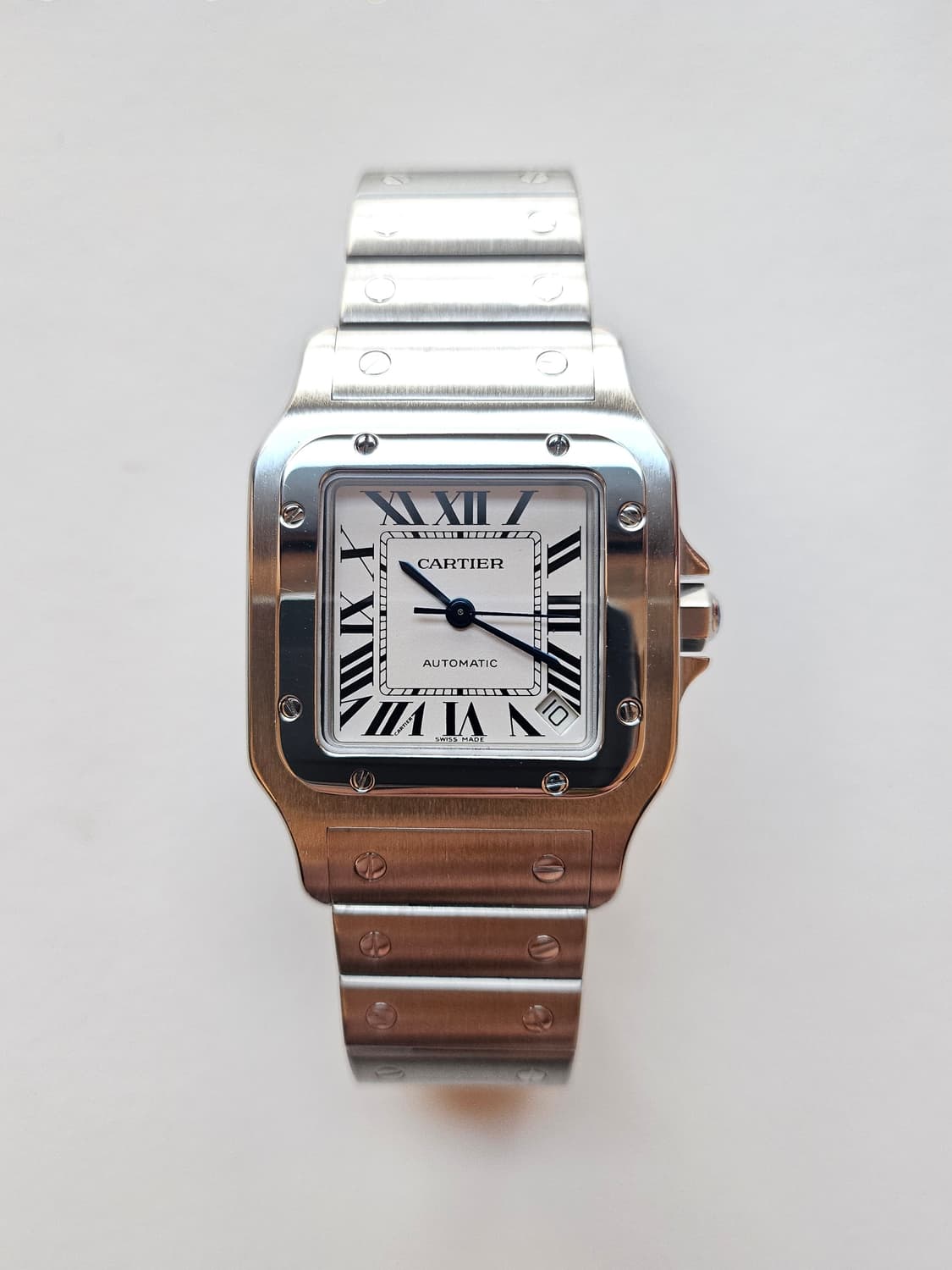 까르띠에 산토스 갈베 XL 스틸 오토매틱 상품이미지1