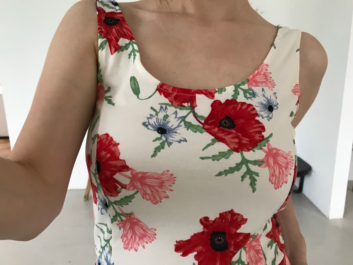 vintage pattern one-piece 상품이미지6