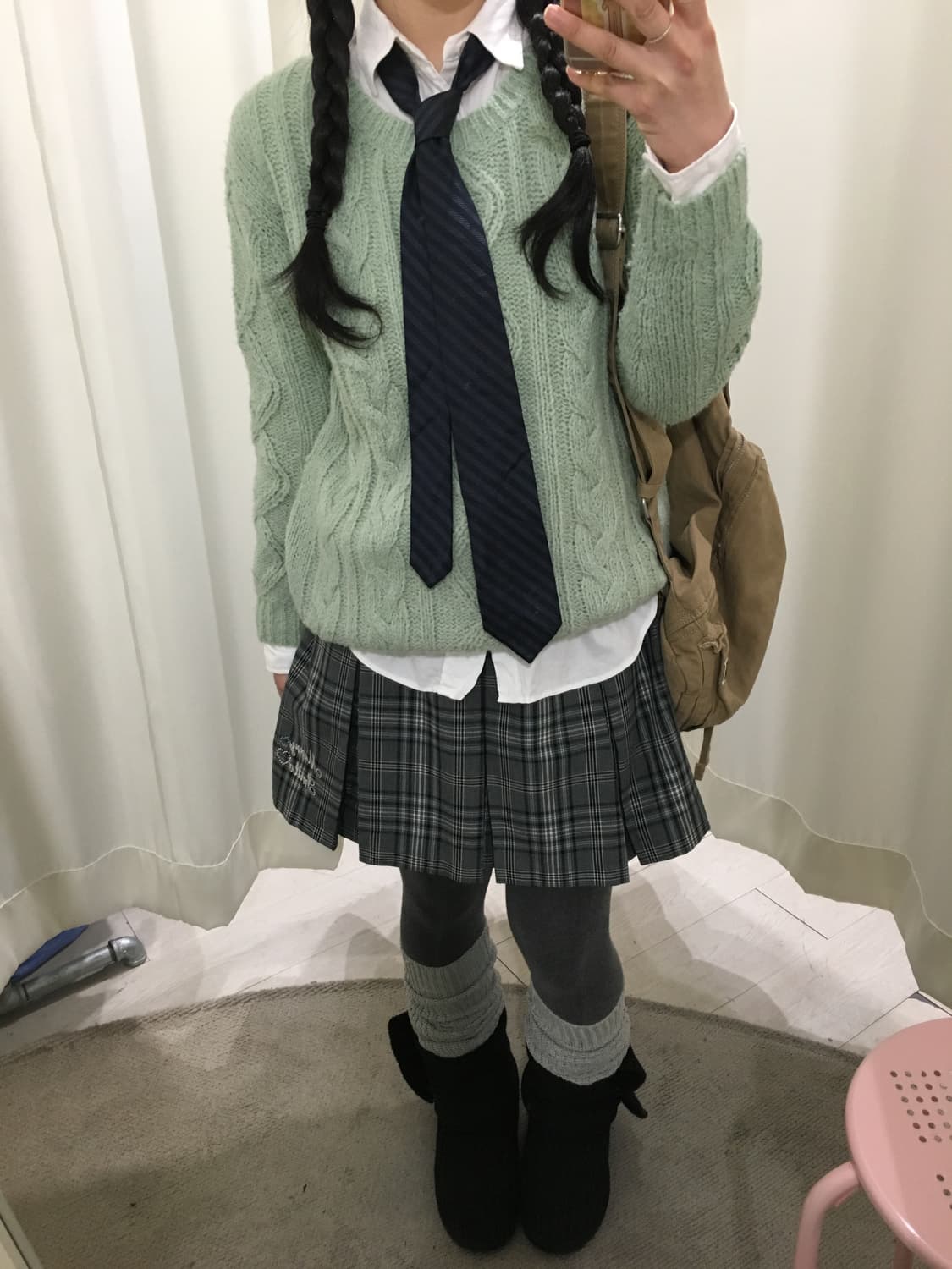 hyphen world gallery knit 상품이미지1