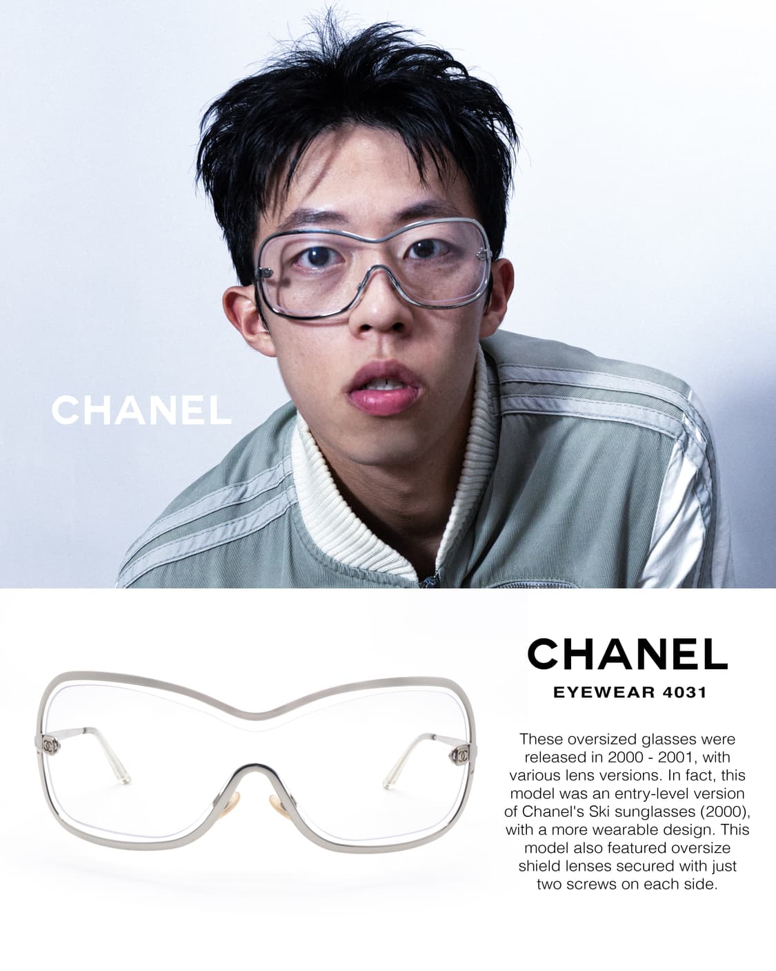 Chanel 4031 Rimless goggle (2000-2001) 상품이미지1
