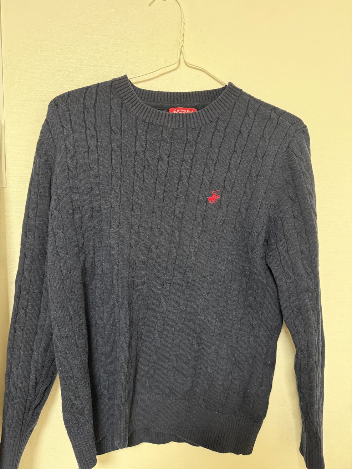 beverly hills폴로 클럽 케이블 네이브 니트 상품이미지1