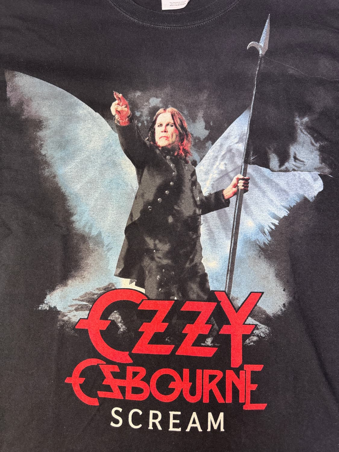 빈티지 오지오스본 OZZY OSBOURNE SCREAM 투어티 M 상품이미지2