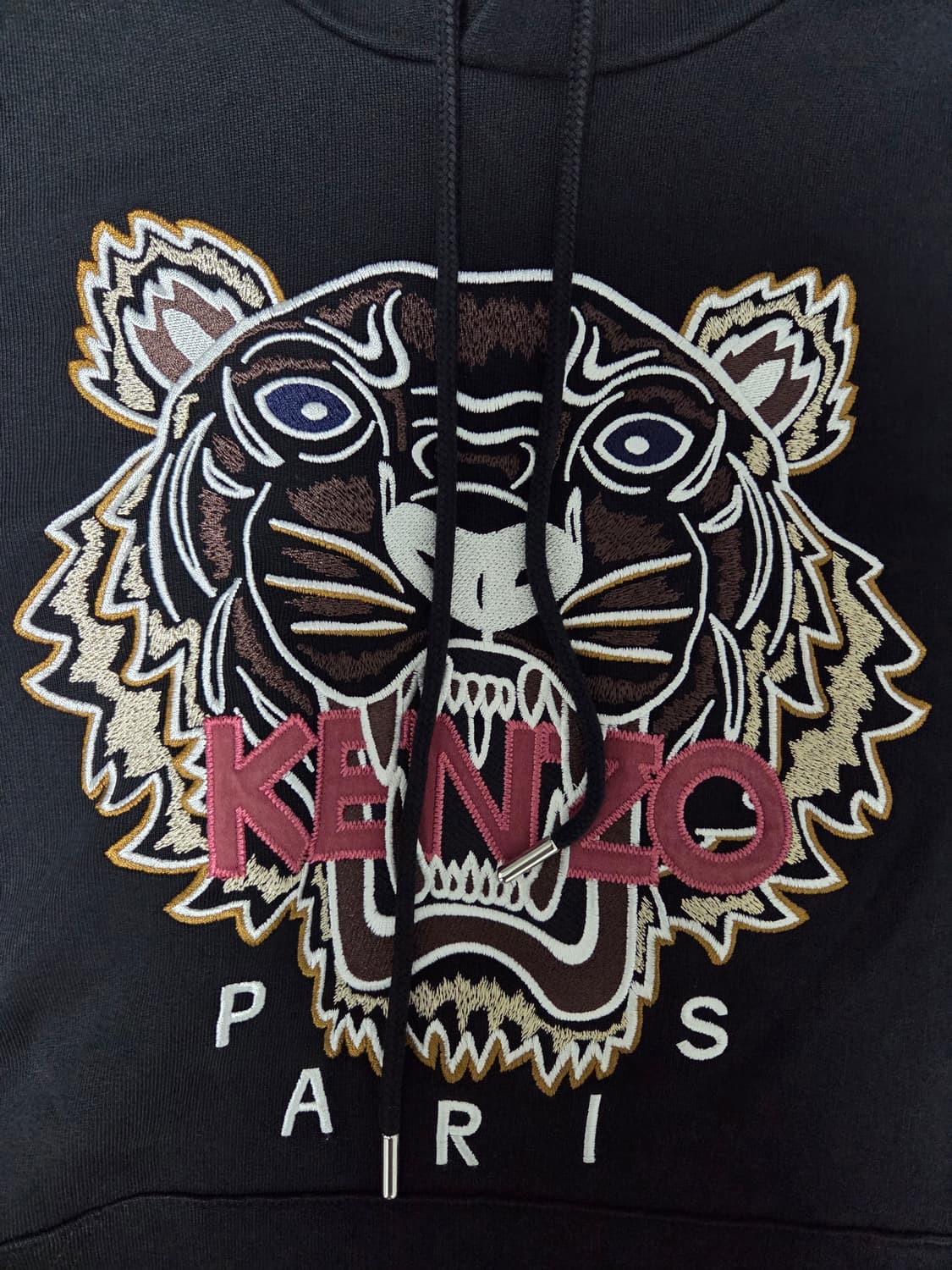 겐조 타이거 자수 후드 블랙 판매합니다. 상품이미지5