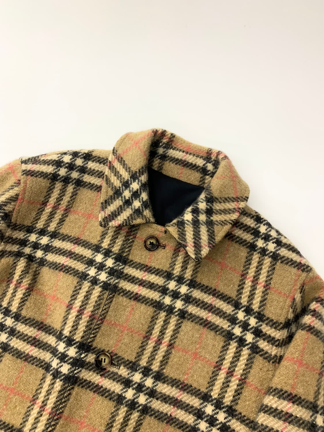 Burberry 버버리 노바체크 리버시블 울 코트 상품이미지4