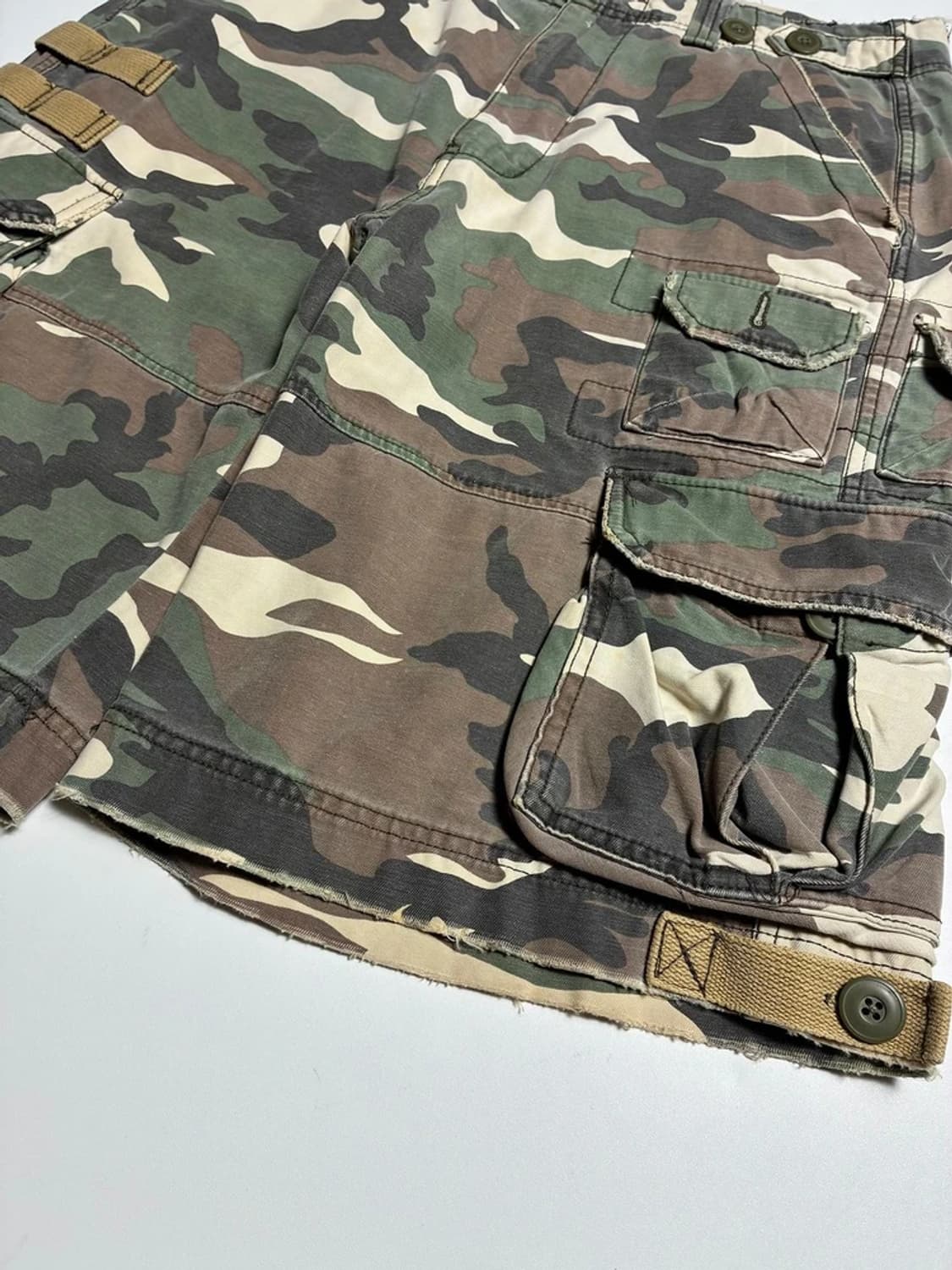 Selected 00's 카모플라쥬 카고 반바지 R1368 상품이미지4