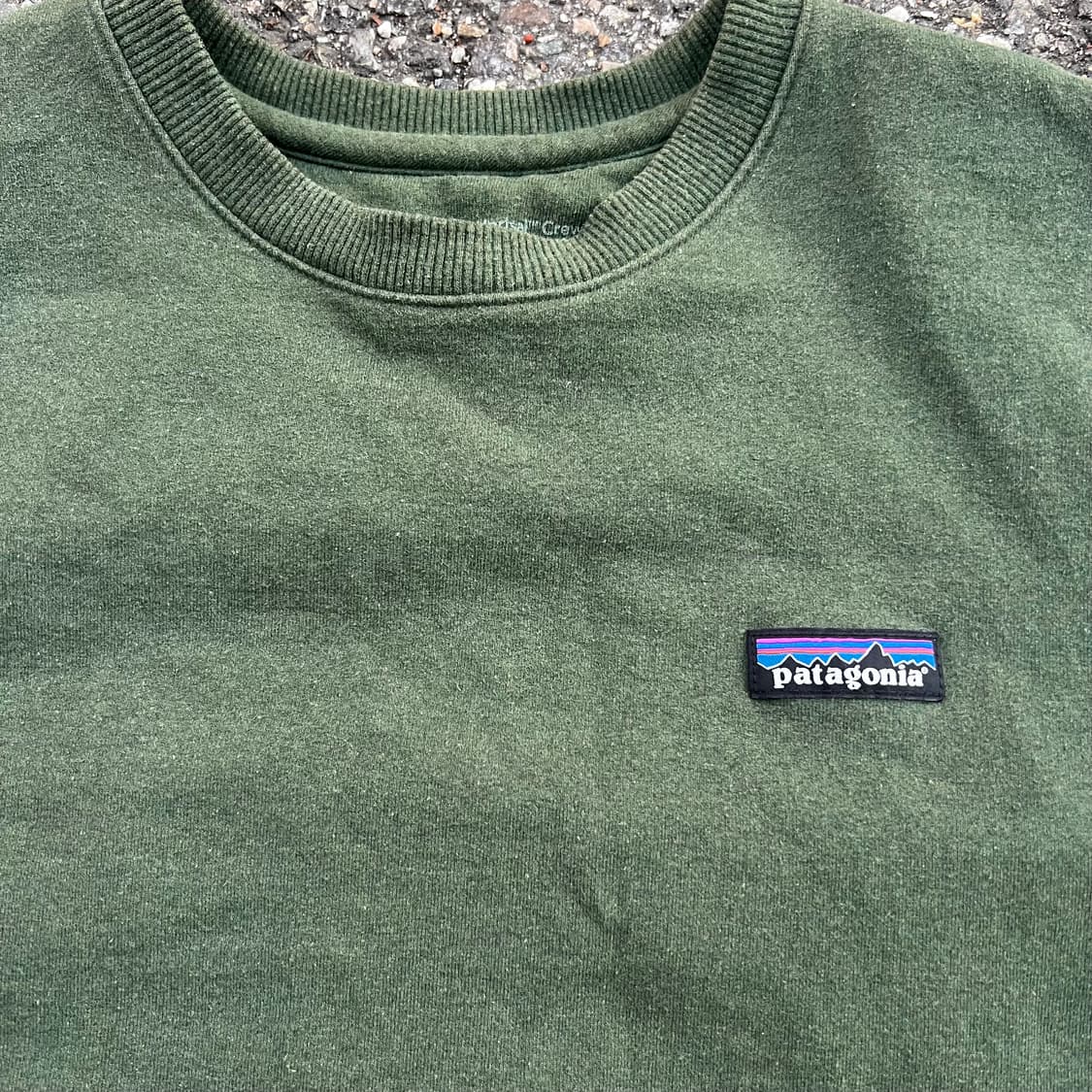 파타고니아 파타고니아 그린 맨투맨 티셔츠 상품이미지4