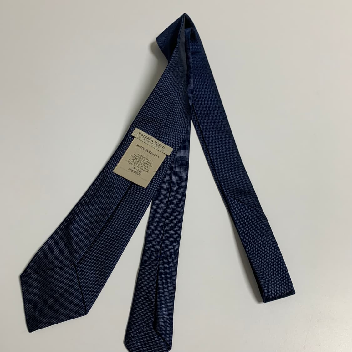 보테가 베네타 솔리드 이태리 100실크 명품넥타이 최상급 7.5cm 상품이미지10