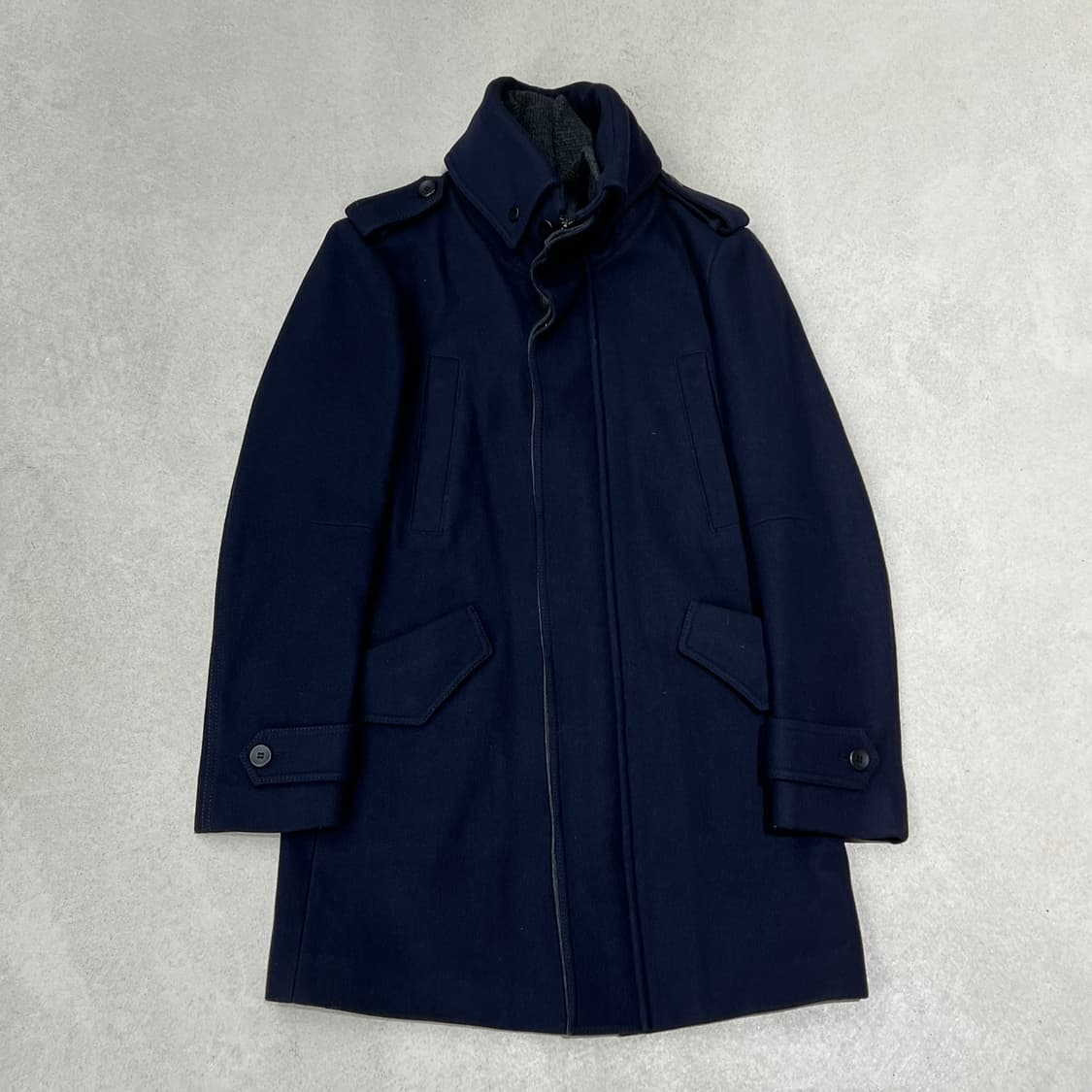 솔리드옴므 하이넥 울코트 s09852 상품이미지1