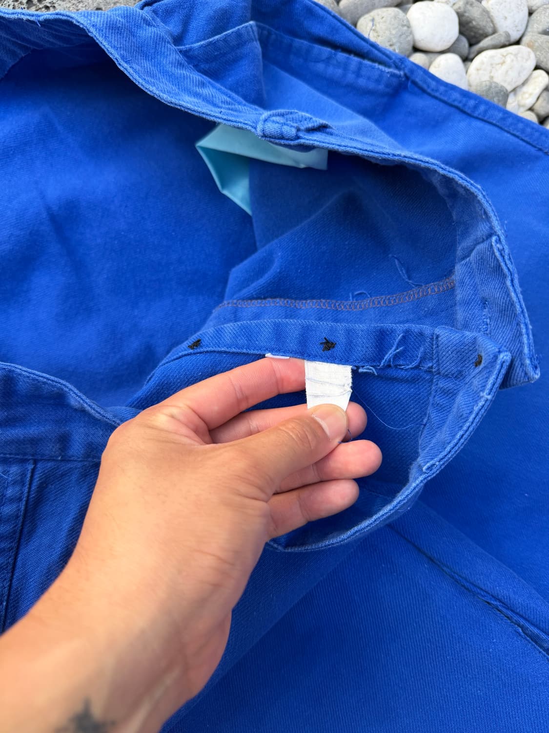 1980s VINTAGE WASHED FRENCH 빈티지 프렌치워크팬츠 상품이미지7