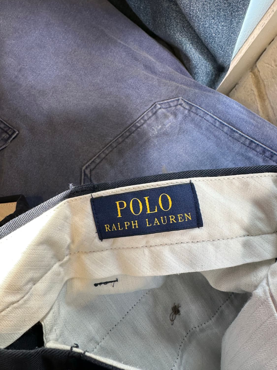 폴로 랄프로렌 코튼 자수 치노팬츠 36x30 상품이미지6