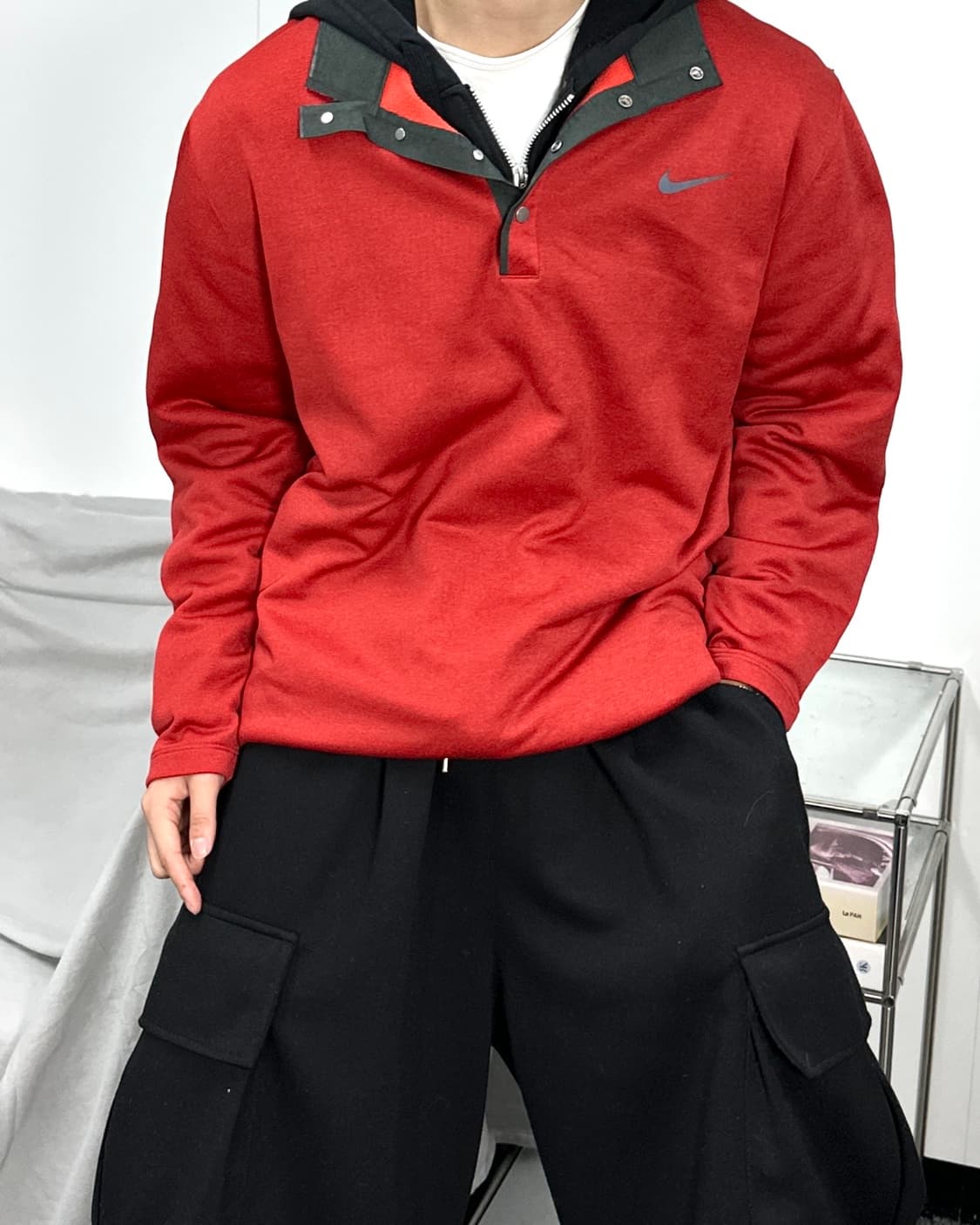 나이키 타이거 우즈 하프 버튼 집업 XXL 상품이미지2