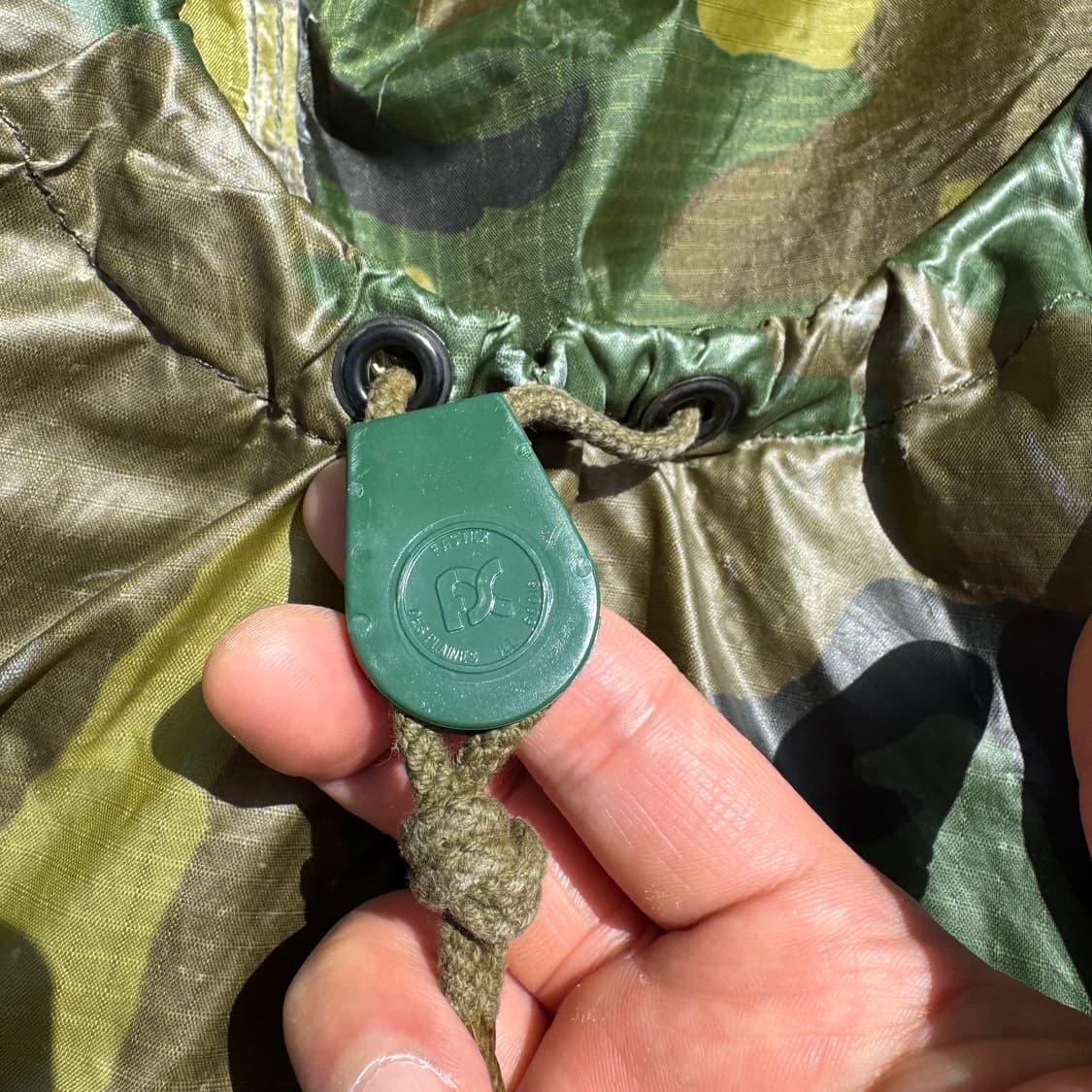 US Army 미군 우드랜드 레인기어 판초 우의 상품이미지5