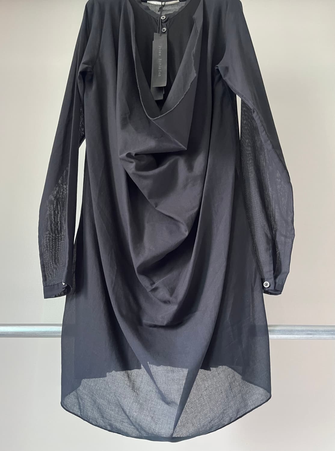 Poeme Bohemien Linen Layered Henley Top 상품이미지3