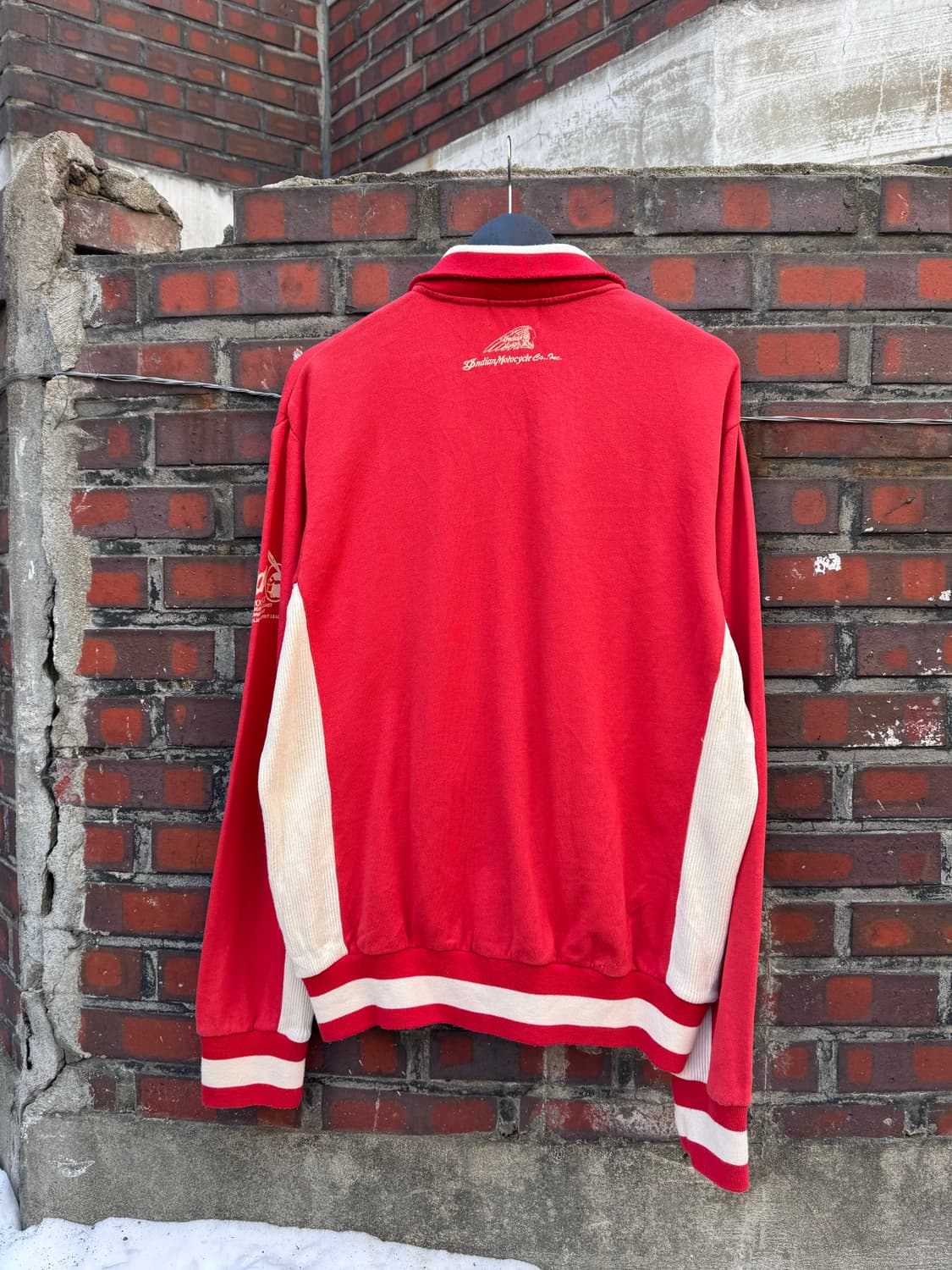 인디언 모터사이클 스펠아웃 코튼 집업 상품이미지6