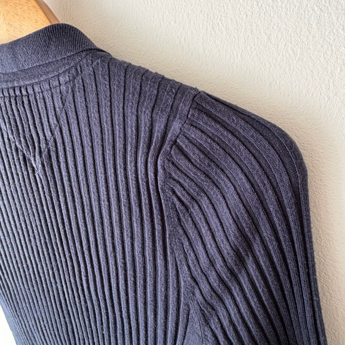 [M] 타미진스 골지 슬림 크롭 니트집업 가디건 상품이미지7