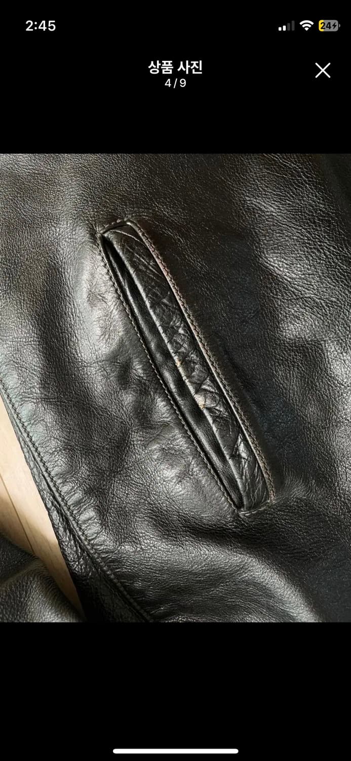 BUCO 부코 가죽자켓 42 상품이미지4