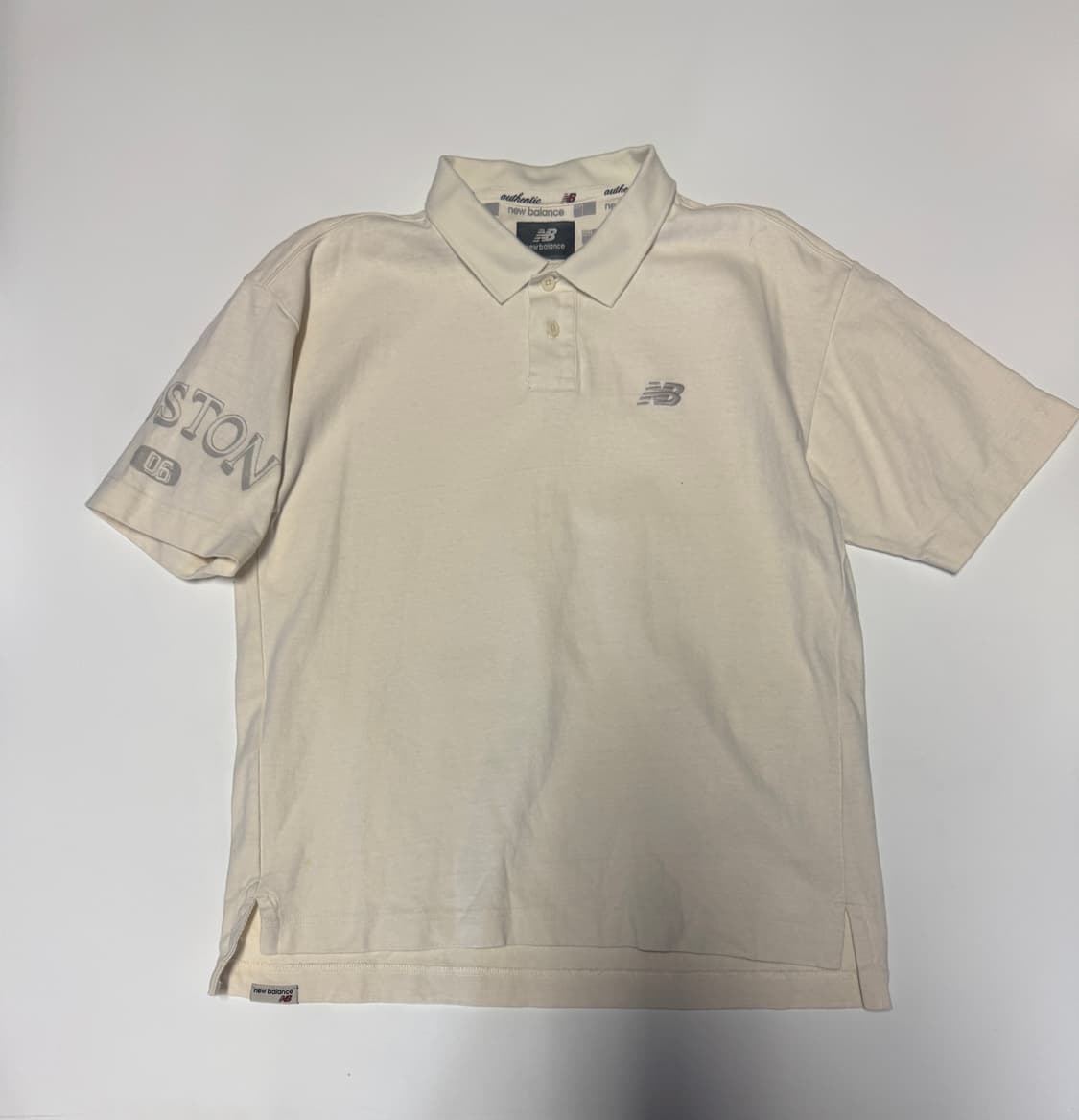 공용!! 뉴발란스 이쁜 반팔 카라 티셔츠 M 상품이미지1