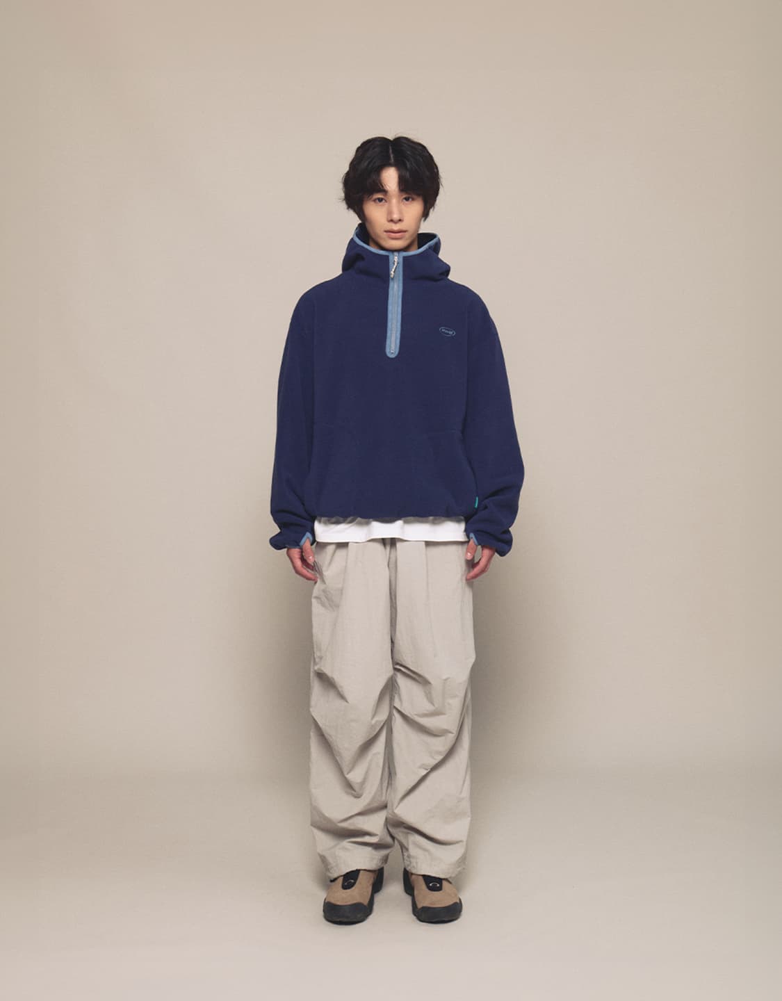 [Mmlg] 새상품 LOGO EMBOSSING FLEECE HOODIE 상품이미지8