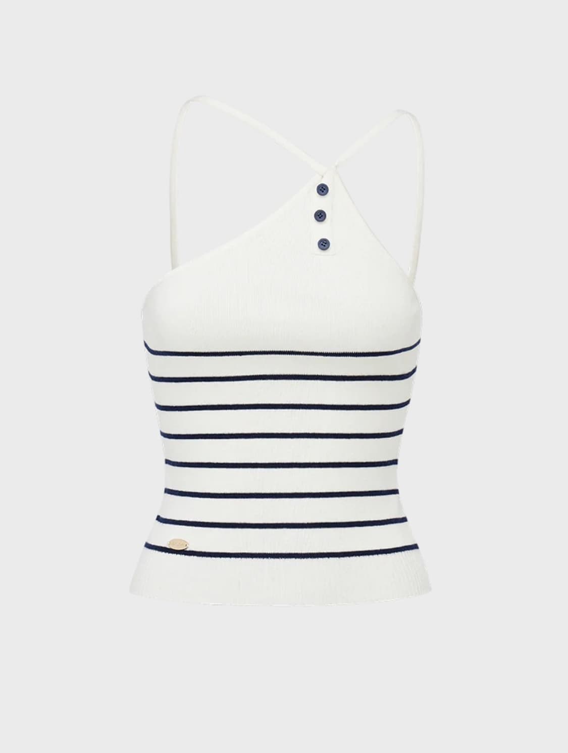 LLDC MODERN PREPPY Gracelyn Halter Top 홀 상품이미지2