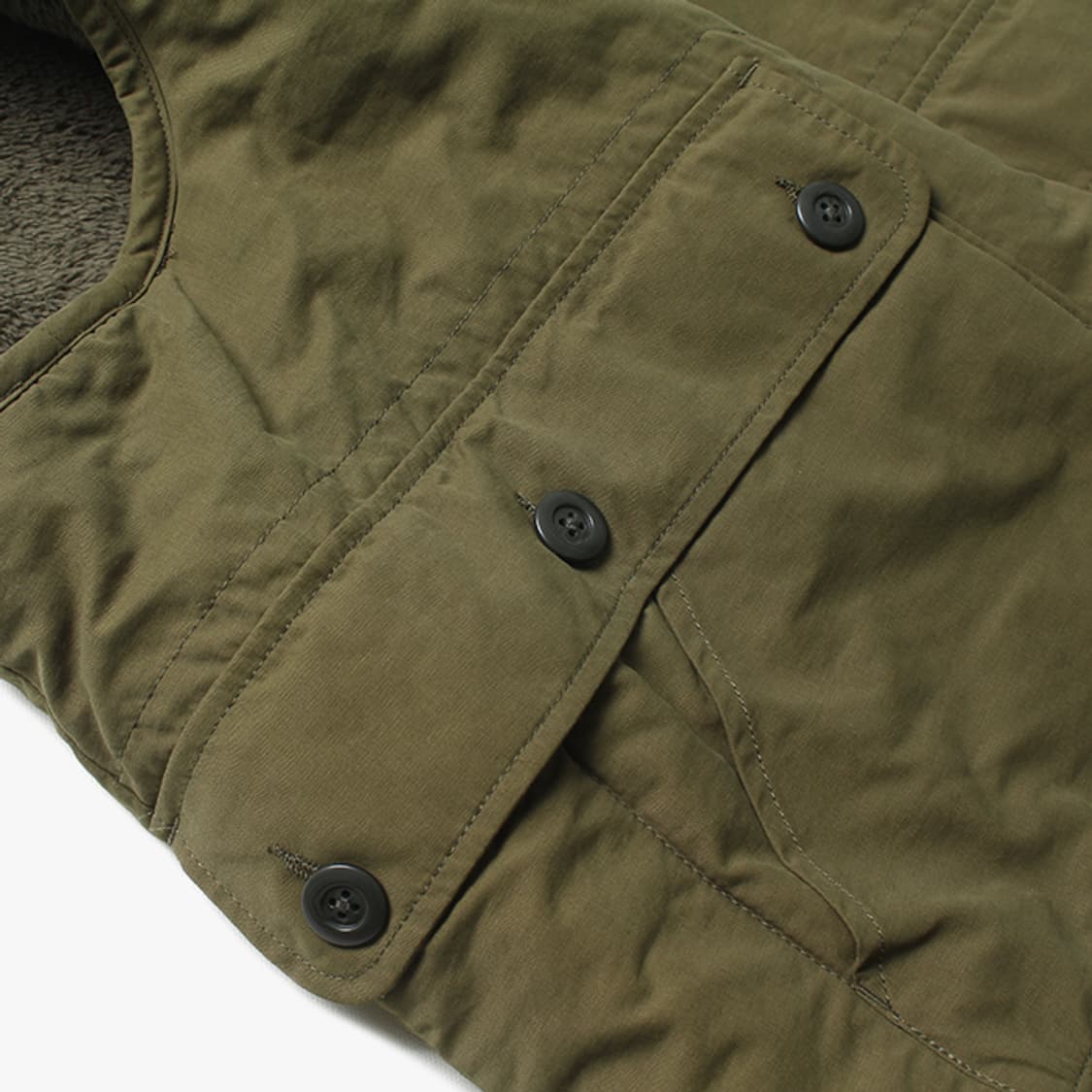 FREAK STORE "Khaki Reversible Vest" 상품이미지5