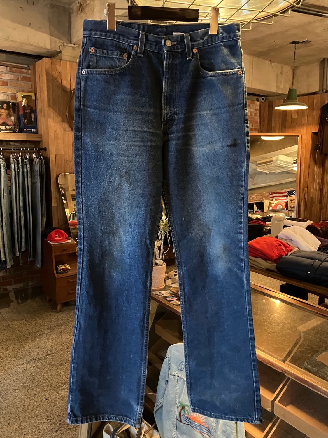 90s USA 빈티지 리바이스 517 부츠컷 데님 팬츠 상품이미지2