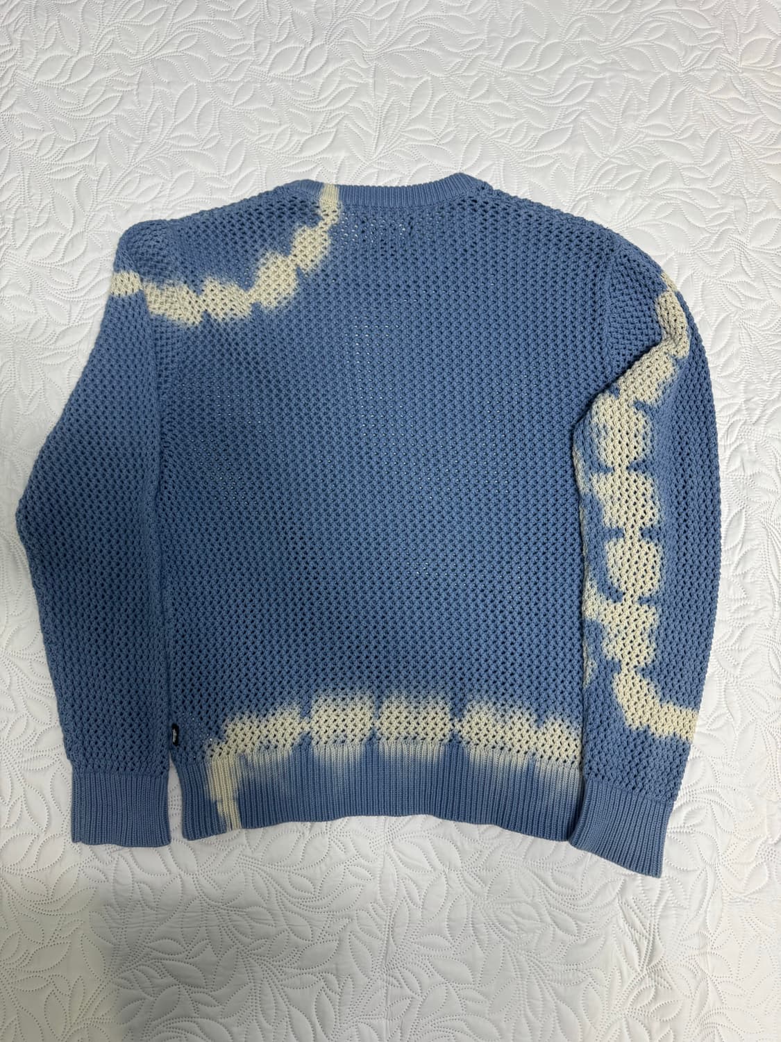 스투시 / 피그먼트 다이 루즈게이지 스웨터 타이다이 블루 / L 상품이미지3