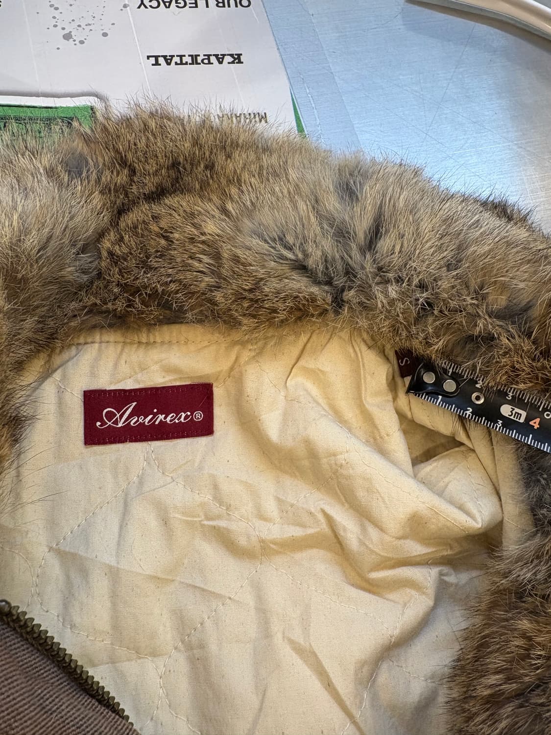 아비렉스 퍼 카라 필드 재킷 상품이미지5