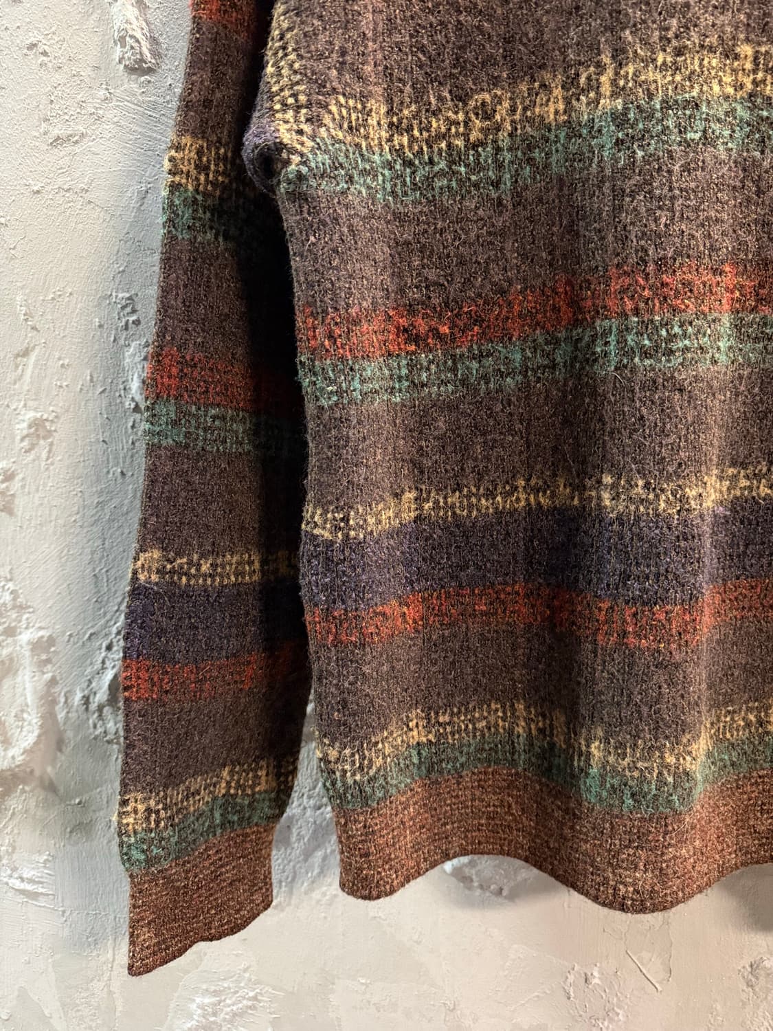 에르메네질도 제냐 ZEGNA 스트라이프 울 니트 S 상품이미지2