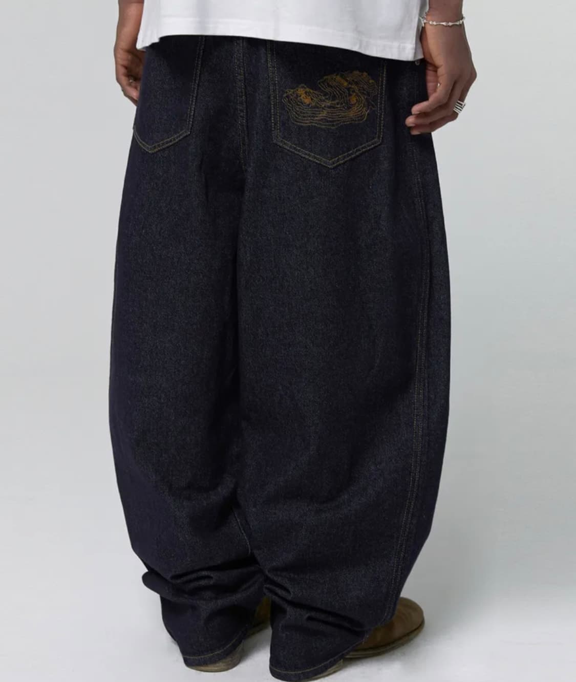 (스웨이드)인디고 팬츠 상품이미지2