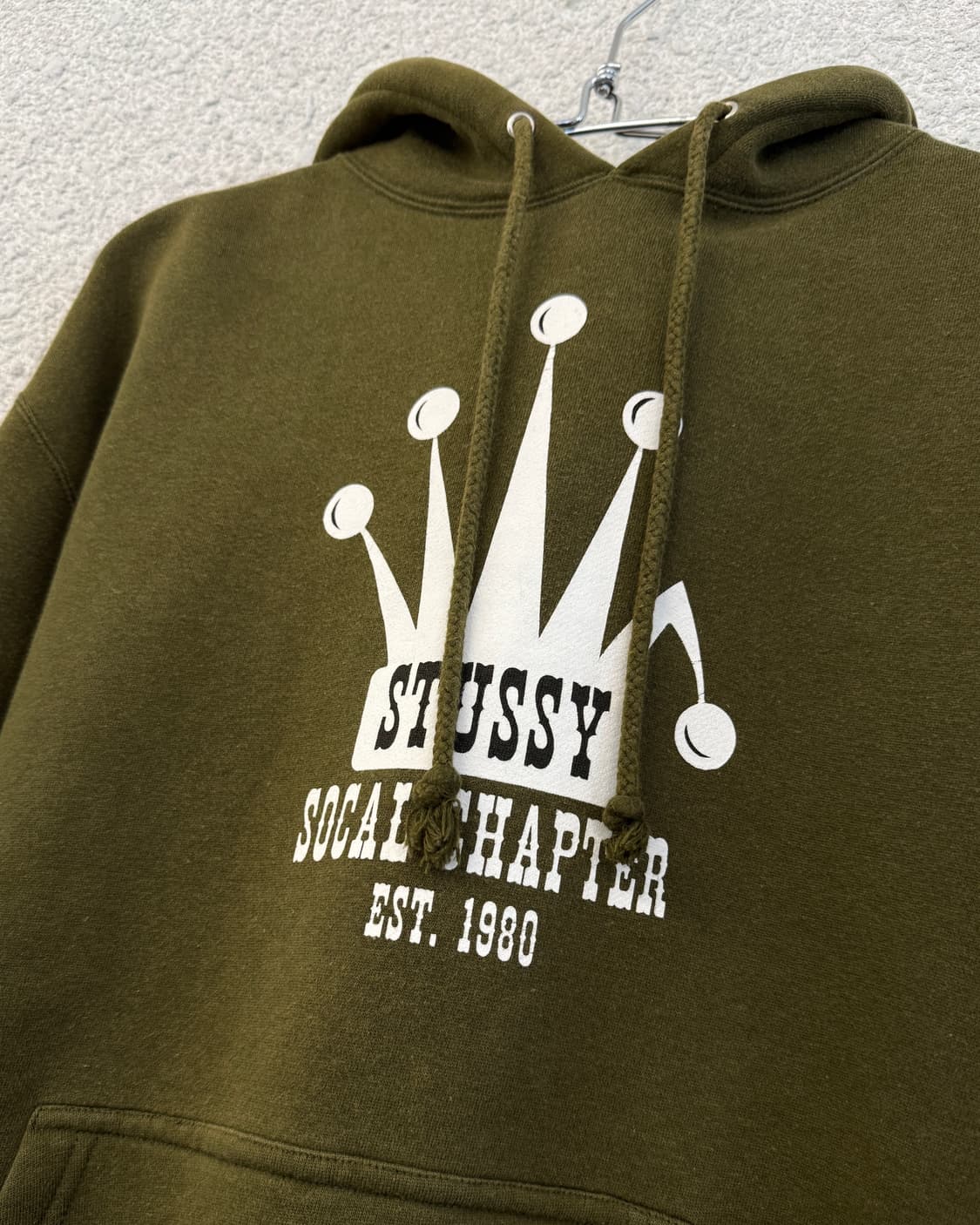 00s 스투시 코튼 폴리 혼방 스웻 후디 상품이미지2