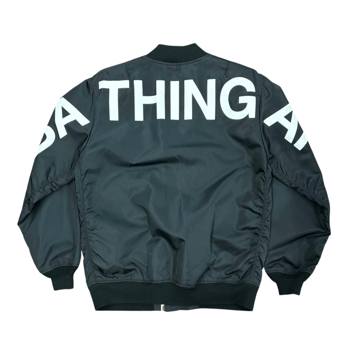 (L) 베이프 MA-1 나일론 봄버 자켓 상품이미지3