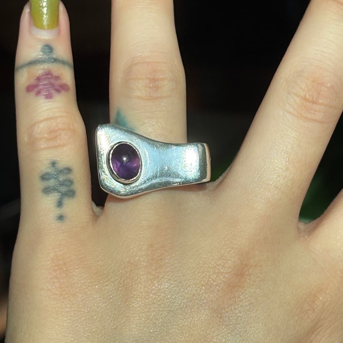 Amethyst wave ring  상품이미지10