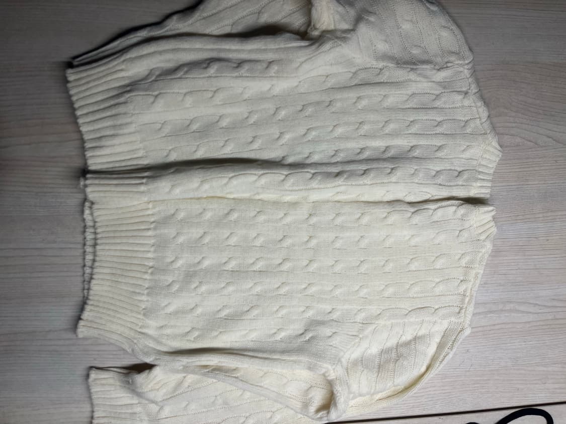 ivory V-neck neat 상품이미지2