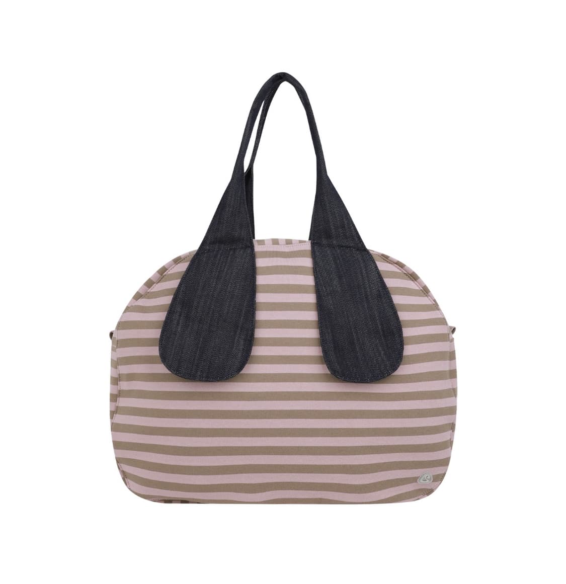 EMA TINY FRIENDS STRIPE BAG PINK BEIGE 상품이미지1