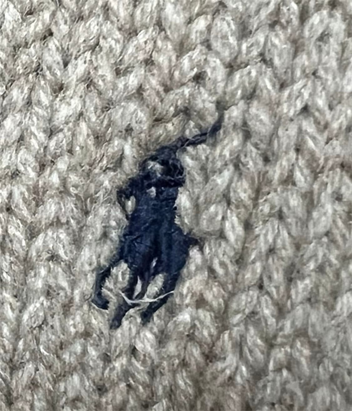 POLO 남자 니트집업 울 가디건 겨울 XXL 110 상품이미지4