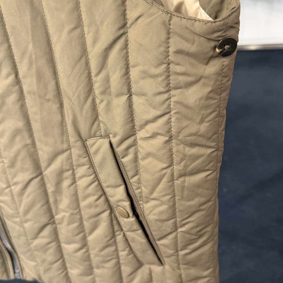 [100] 헨리코튼 퀼팅조끼 퀼팅베스트 상품이미지5