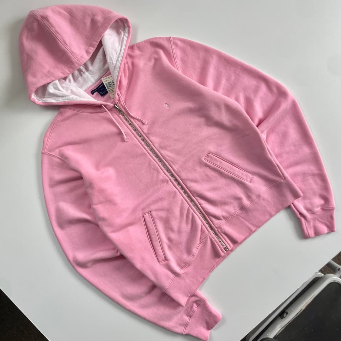 Polo 폴로 랄프로렌 우먼스 베이비 핑크 후드집업 상품이미지2