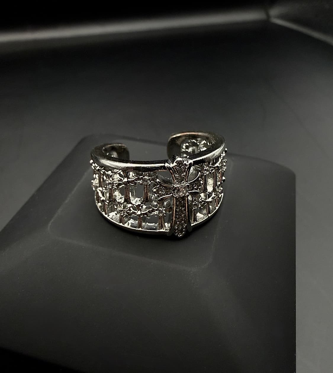 Bold the cross cubic ring 상품이미지6