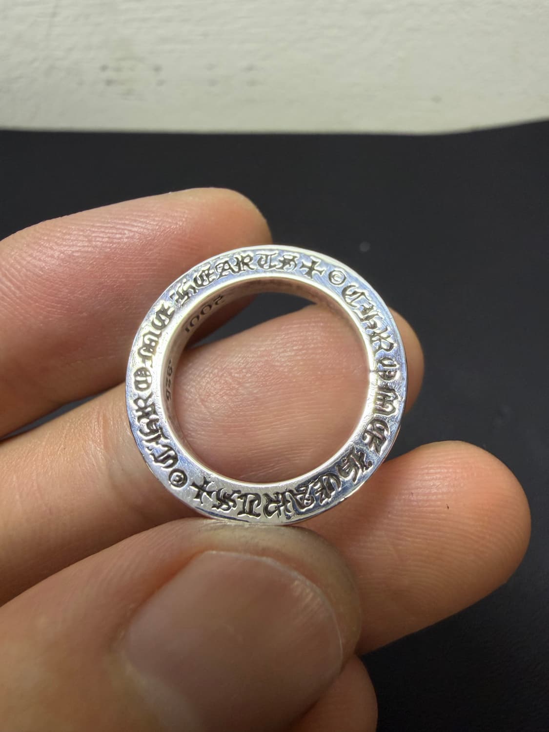 크롬하츠 퍽유링 3mm us 5.5 상품이미지1
